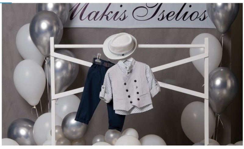 Ρουχαλάκι βάπτισηςγια αγόρι Makis Tselios